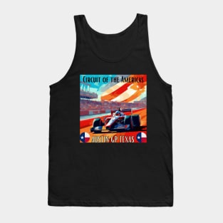 Circuit of the Americas, Austin GP, Texas, formula 1, usa grand prix Tank Top